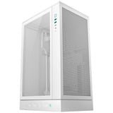 DeepCool CH270 DIGITAL boîtier mini tower Blanc | 2x USB-A | 1x USB-C | Verre Trempé
