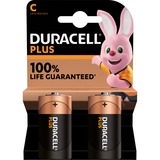 Duracell Plus Alkaline C, Batterie 2 pièces