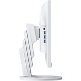 EIZO FlexScan EV2490-WT 24" Moniteur  Blanc, HDMI, DisplayPort, 3x USB-A, USB-B, 2x USB-C, RJ-45