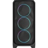 Fractal Design Meshify 3 XL RGB Light Tint boîtier big tower Noir | 2x USB-A | 1x USB-C | RGB | Verre Trempé