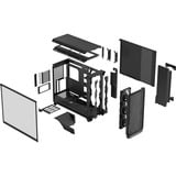 Fractal Design Meshify 3 XL RGB Light Tint boîtier big tower Noir | 2x USB-A | 1x USB-C | RGB | Verre Trempé