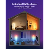 Govee Lampadaire 2, Lampe Noir, 2.4GHz Wi-Fi + Bluetooth