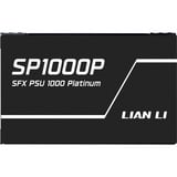 Lian Li SP Platinum alimentation  modulaire 1000 watt Noir, 1x 12V-2x6, 2x PCIe, 2x PCIe, gestion des câbles