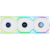 Lian Li UNI FAN SL120 LCD Wireless Reverse Blade, Ventilateur de boîtier Blanc, 3 pièces, connecteur de ventilateur PWM à 4 broches