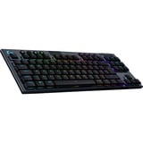 Logitech G915 X LIGHTSPEED TKL RGB clavier gaming mécanique Noir, Layout FR (AZERTY), GL Tactile, 80% (TKL), LIGHTSPEED