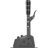 MOZA SGP Sequential, Levier de vitesses Noir, Levier de vitesse racing add-on, Noir, Aluminium, Métal, 0 - 64 mm, 52 mm, 182 mm