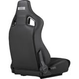 Next Level Racing ERS4 Elite Reclining Seat - édition cuir PU & suédine, Siège gaming Noir