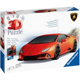 Ravensburger 3D Puzzel: Lamborghini Huracán Evo, Puzzle Rouge, 108 pièces