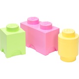 Room Copenhagen Cubes de rangement LEGO Multi Pack 3, Boîte de rangement Vert clair