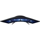 SAMSUNG Odyssey G5 LC32G55TQWRXEN 32" Curved, Moniteur gaming Noir, HDMI, DisplayPort, 144 Hz