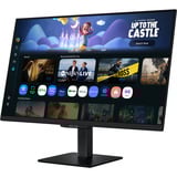 Samsung Smart Monitor M5 M50F 27"  Noir, 2x HDMI, USB-A, Wi-Fi 5, BT