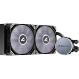 Sharkoon S70 RGB, Watercooling Noir, Connecteur de ventilateur PWM à 4 broches