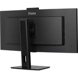 iiyama ProLite XCB3497WQSNPH-B1 34" Moniteur UltraWide incurvé  Noir, 120Hz, HDMI, DisplayPort, USB-C, LAN, FreeSync, webcam