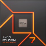 AMD Ryzen 7 7700, 3,8 GHz (5,3 GHz Turbo Boost) socket AM5 processeur Unlocked, Wraith Prism, Boxed, processeur en boîte
