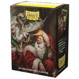 Asmodee Dragon Shield sleeves: Christmas dragon 2021, Étui de protection 100 pièces