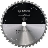 Bosch 2 608 837 741 lame de scie circulaire 30,5 cm 1 pièce(s) Bois dur, Bois tendre, 30,5 cm, 3 cm, 1,6 mm, 5000 tr/min, 2,2 mm