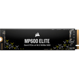 Corsair MP600 ELITE 4 To SSD Noir, CSSD-F4000GBMP600ENH, PCIe Gen 4.0 x4, NVMe 1.4, M.2 2280