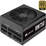 Corsair RM750, 750 Watt, Alimentation PC Noir, 6x PCIe, Full Câble Management