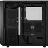 Fractal Design Focus 2 RGB TG Clear Tint boîtier midi tower Noir | 2x USB-A | RGB | Window