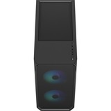 Fractal Design Focus 2 RGB boîtier midi tower Noir | 2x USB-A | RGB | Window