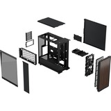 Fractal Design North boîtier midi tower Noir | 2x USB-A | 1x USB-C | Verre Trempé