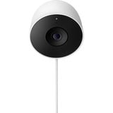 Google Nest Cam Outdoor (2e génération), Caméra de surveillance Blanc
