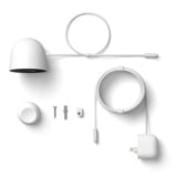 Google Nest Cam Outdoor (2e génération), Caméra de surveillance Blanc