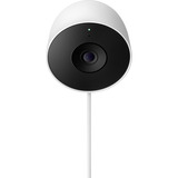 Google Nest Cam Outdoor (2e generatie), Caméra de surveillance Blanc