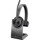 HP Poly Voyager 4310 TC on-ear headset casque  Noir, Bluetooth, USB-A, ANC, Teams Certified, socle de charge