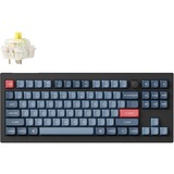 Keychron clavier Noir, Layout États-Unis, Gateron Jupiter Banana