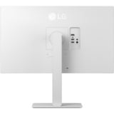 LG UltraFine 27US550-W 27" 4K UHD Moniteur  Blanc, HDMI, DisplayPort, AMD Free-Sync