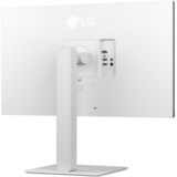 LG UltraFine 27US550-W 27" 4K UHD Moniteur  Blanc, HDMI, DisplayPort, AMD Free-Sync