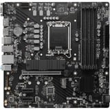 MSI B760M-P DDR4 carte mère socket 1700 Noir, RAID, Gb-LAN, Sound, µATX