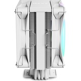 NZXT T120 RGB Refroidisseur CPU Blanc, LED RGB, connecteur ventilateur PWM 4 broches