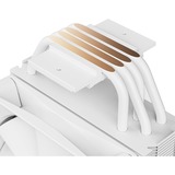 NZXT T120 RGB Refroidisseur CPU Blanc, LED RGB, connecteur ventilateur PWM 4 broches