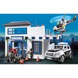 PLAYMOBIL Action Heroes - Poste de police avec véhicules, Jouets de construction 71602
