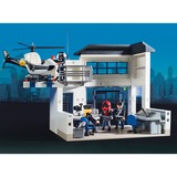 PLAYMOBIL Action Heroes - Poste de police avec véhicules, Jouets de construction 71602