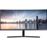 SAMSUNG LC34H890WGRXEN 34" incurvé UltraWide Gaming Moniteur Argent, HDMI, DisplayPort, 2x USB-A 2.0, 2x USB-A 3.2 (5 Gbit/s), USB-C