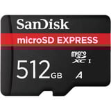 SanDisk microSD512GB Express mSDXC  SDK, Carte mémoire Noir