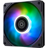 SilverStone Ventilateur de boîtier Noir/transparent