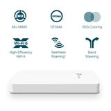 TP-Link Omada EAP615-Wall AX1800 Wall Plate Wi-Fi 6, Point d'accès Blanc, PoE