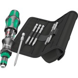 Wera Kraftform Kompakt 20 Tool Finder 3, Clés mixtes à cliquet Noir/Vert, 13 pièces