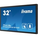 iiyama  31.5" Moniteur tactile  Noir