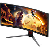 AOC CU34G4CA 34" Moniteur UltraWide gaming incurvé  Noir, 2x HDMI, 1x DisplayPort, USB, Audio, 180 Hz