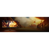 AOC CU34G4CA 34" Moniteur UltraWide gaming incurvé  Noir, 2x HDMI, 1x DisplayPort, USB, Audio, 180 Hz