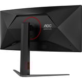 AOC CU34G4Z 34" Moniteur UltraWide gaming incurvé  Noir (Mat), 2x HDMI, DisplayPort, 2x USB-A, USB-B, 240 Hz