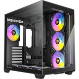 Antec C3 ARGB boîtier midi tower Noir | 1x USB-A | 1x USB-C | Window