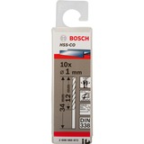 Bosch Bosc 10 Std. Metallbohrer HSS-Co 1,0x12x, Perceuse 