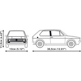 COBI Volkswagen Golf GTI (1976-1983) - Édition Executive, Jouets de construction Échelle 1:12