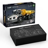 CaDA Master - Articulated Dump Truck, Jouets de construction C61054W, Échelle 1:17